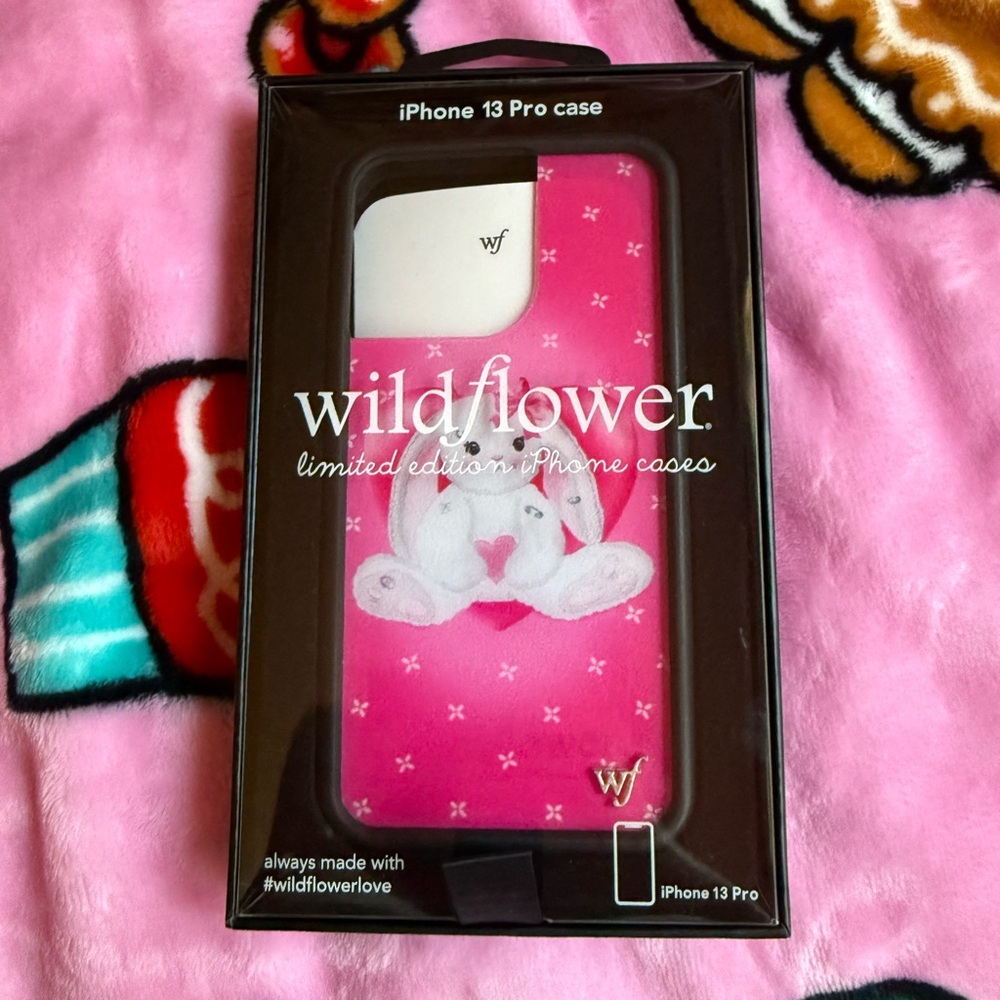iPhone 13 Pro Bunny Wildflower Case